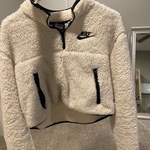 Nike cropped sweater